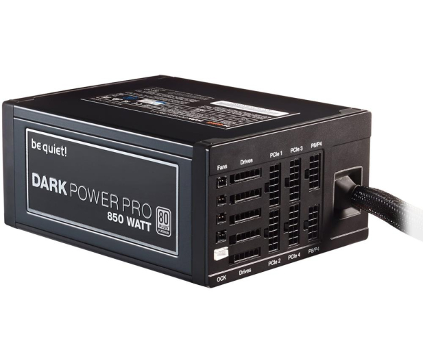 BE QUIET! Dark PowerPro11 850W 80+ 135mm DPP11 BN253 - 250460 - zdjęcie 2